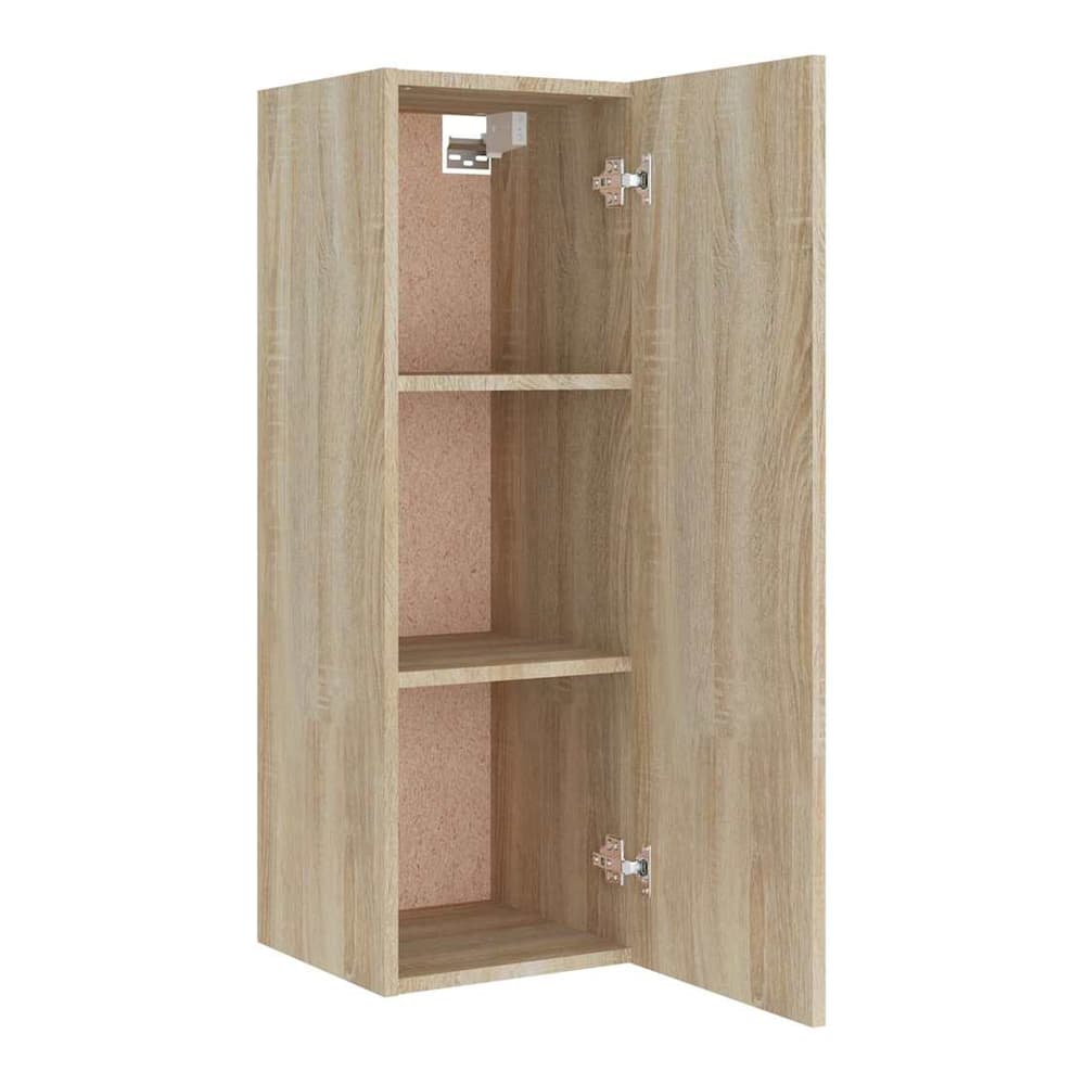 8 Piece TV Cabinet Set Engineered Wood Sonoma oak 100 cm
