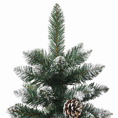 vidaXL Artificial Christmas Tree with Stand Green 180 cm PVC 5