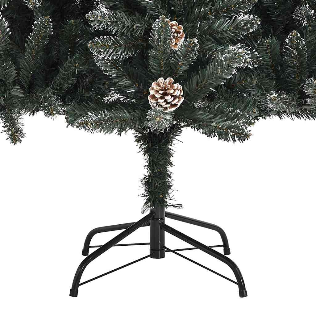 vidaXL Artificial Christmas Tree with Stand Green 150 cm PVC 5