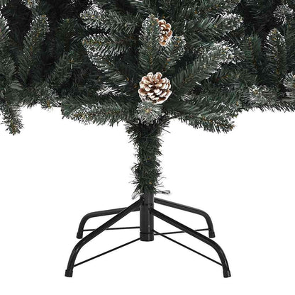 vidaXL Artificial Christmas Tree with Stand Green 150 cm PVC 5