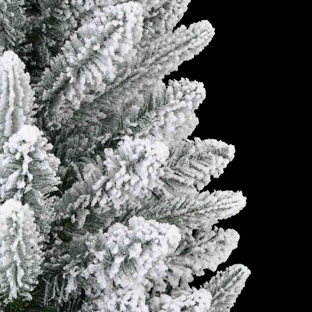 vidaXL Christmas trees Warm White PVC and Plastic and Steel and PE 4