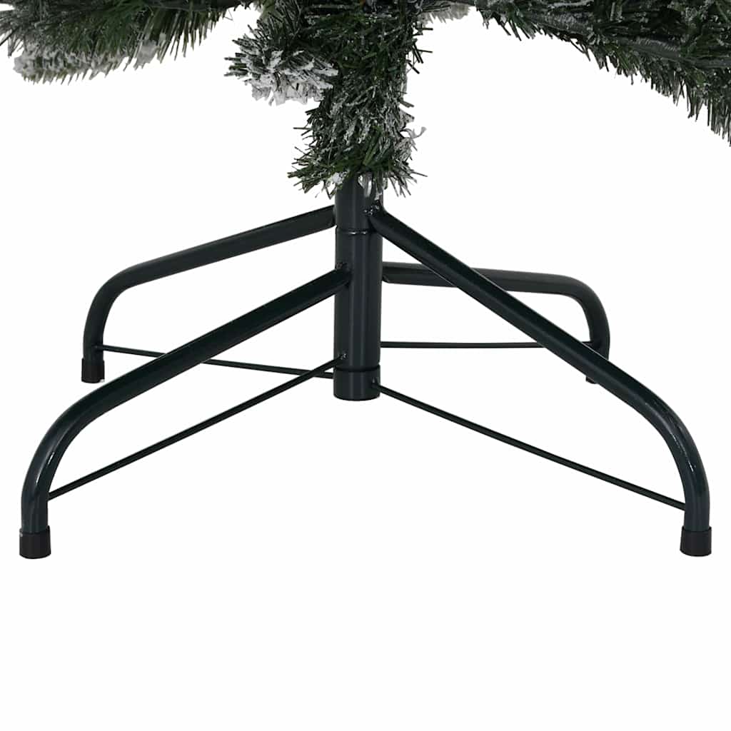 vidaXL Christmas trees Warm White PVC and Plastic and Steel and PE 5