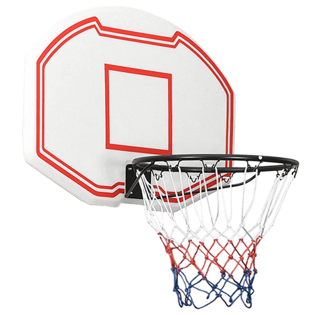 vidaXL Basketball Backboard White 90x60x2 cm Polyethene 1