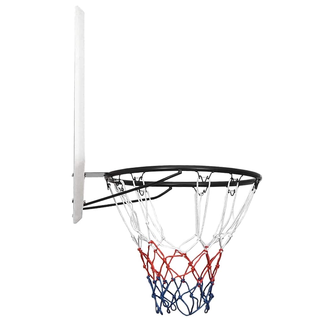 vidaXL Basketball Backboard White 90x60x2 cm Polyethene 3