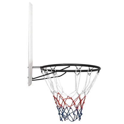 vidaXL Basketball Backboard White 90x60x2 cm Polyethene 3