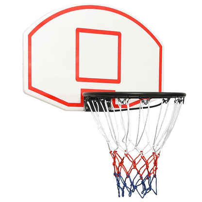 vidaXL Basketball Backboard White 71x45x2 cm Polyethene 1