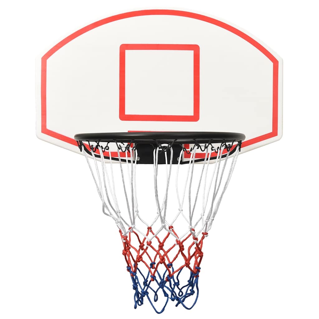vidaXL Basketball Backboard White 71x45x2 cm Polyethene 2
