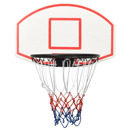 vidaXL Basketball Backboard White 71x45x2 cm Polyethene 2