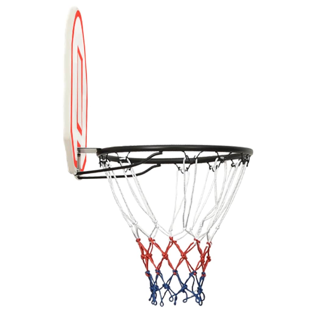 vidaXL Basketball Backboard White 71x45x2 cm Polyethene 3
