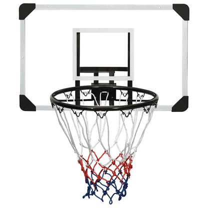 vidaXL Basketball Backboard Transparent 71x45x2.5 cm Polycarbonate 2