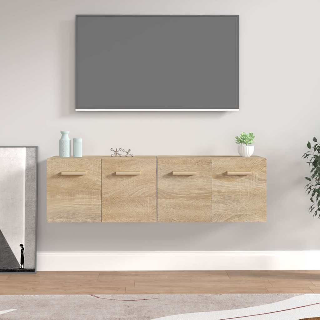 vidaXL Wall Cabinets 2 pcs 60x36.5x35 cm Engineered Wood Depth 36.5 cm