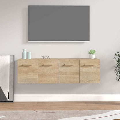 vidaXL Wall Cabinets 2 pcs 60x36.5x35 cm Engineered Wood Depth 36.5 cm