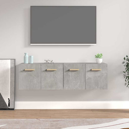 vidaXL Wall Cabinets 2 pcs Concrete Grey 60x36.5x35 cm Engineered Wood 1