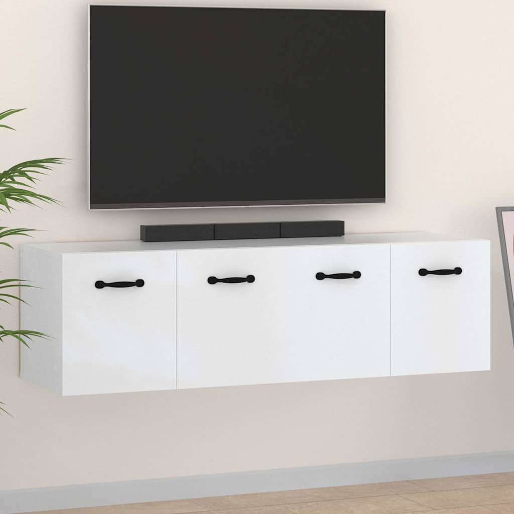 Wall Cabinets 2 pcs 80x35x36.5 cm Engineered Wood White