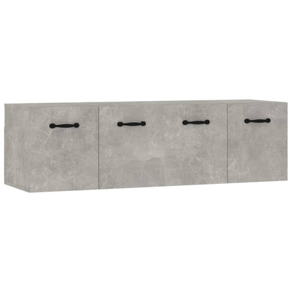 vidaXL Wall Cabinets 2 pcs Concrete Grey 80x35x36.5 cm Engineered Wood 2