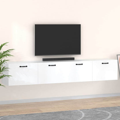 vidaXL Wall Cabinets 2 pcs 60x36.5x35 cm Engineered Wood Depth 36.5 cm
