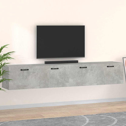 vidaXL Wall Cabinets 2 pcs 60x36.5x35 cm Engineered Wood Depth 36.5 cm
