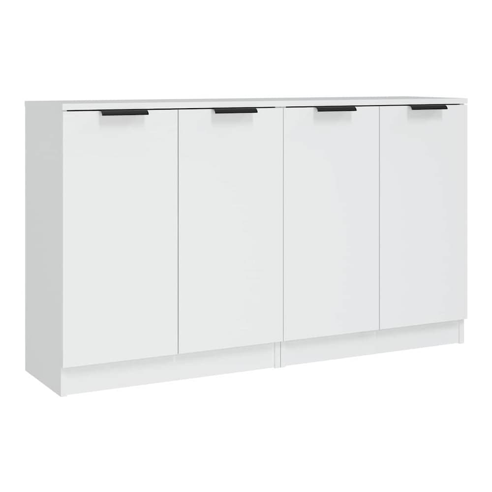 Sideboards 2 pcs 60x30x70 cm Engineered Wood White