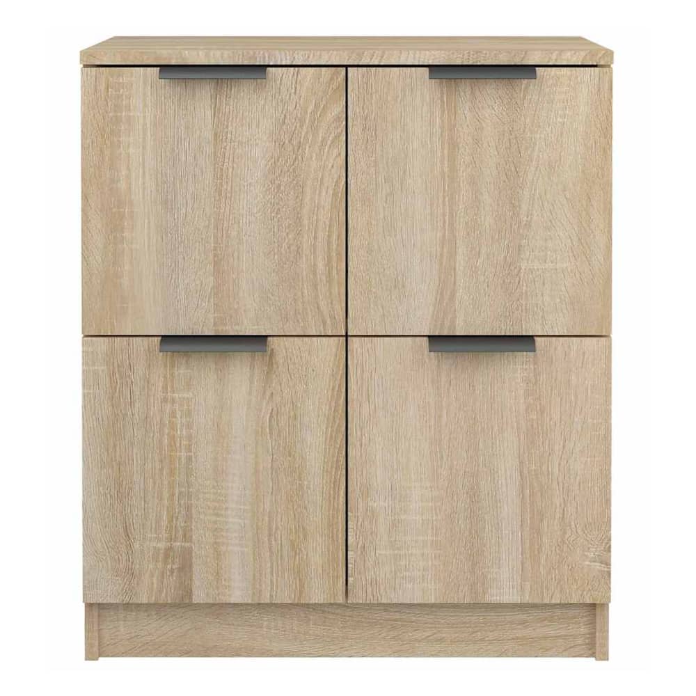 Sideboards 2 pcs 60x30x70 cm Engineered Wood Sonoma oak
