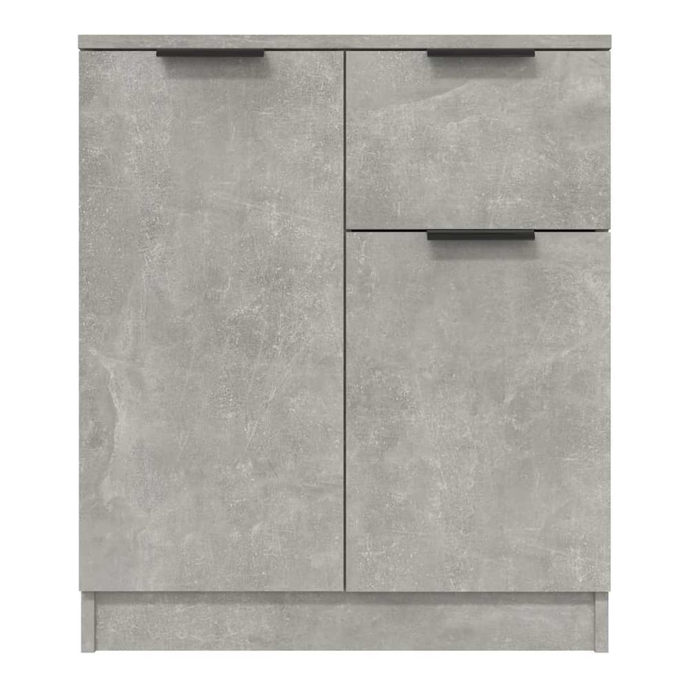 Sideboards 2 pcs 60x30x70 cm Engineered Wood Concrete grey
