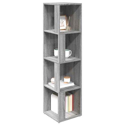 vidaXL Corner Cabinet Grey Sonoma 33x33x132 cm Engineered Wood 6