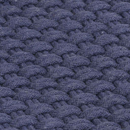 vidaXL Rug | Navy blue | Cotton | 160 x 230 cm |  Pattern | Rug | Rectangular 5