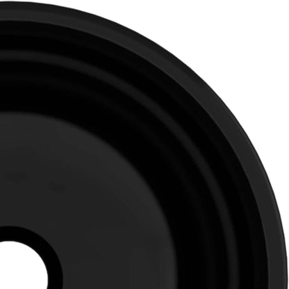 vidaXL Basin Tempered Glass 30x12 cm Black 4