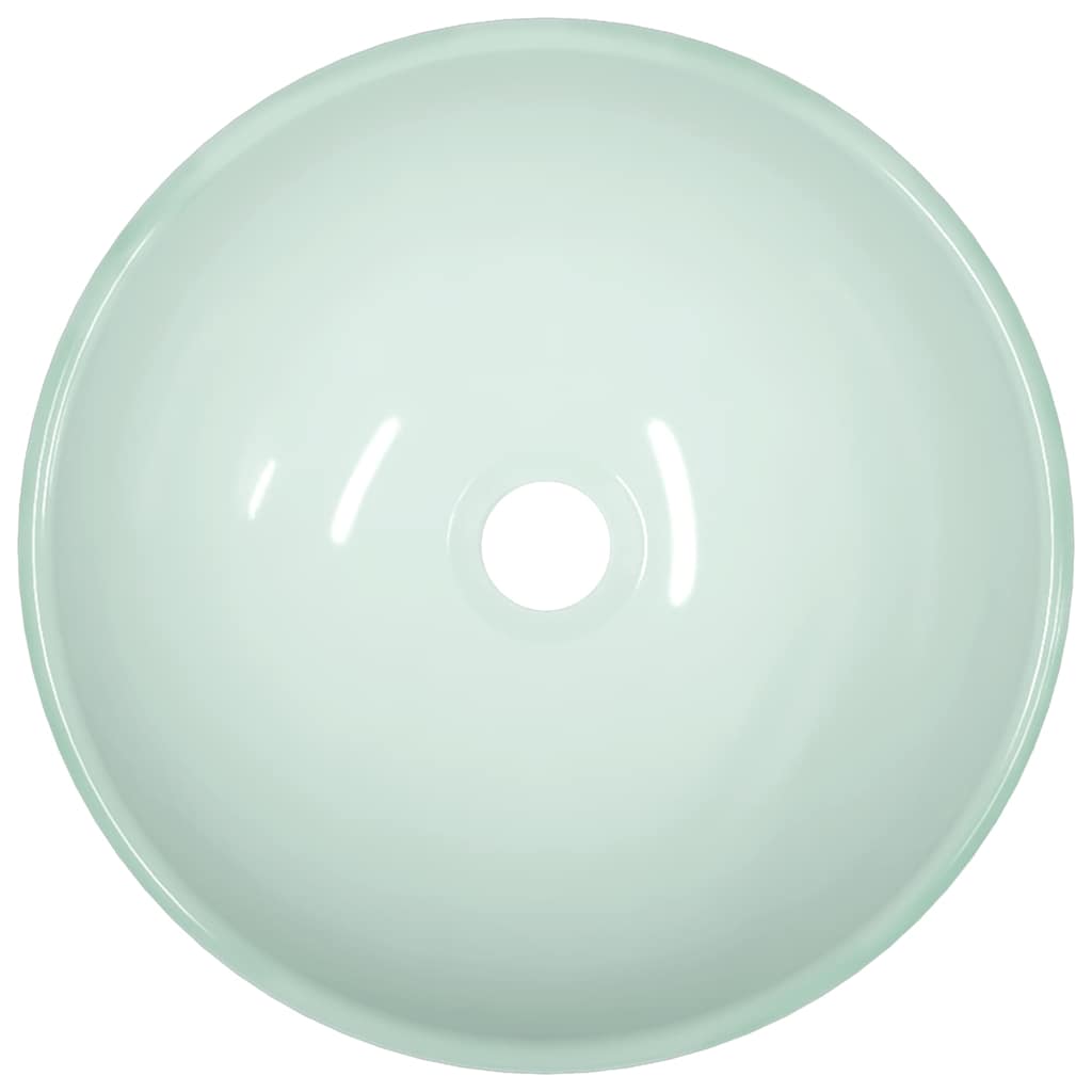 vidaXL Basin Tempered Glass 35x12 cm White 3
