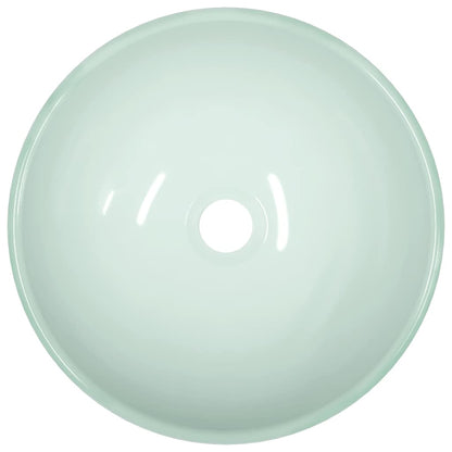 vidaXL Basin Tempered Glass 35x12 cm White 3