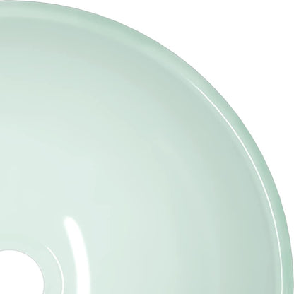 vidaXL Basin Tempered Glass 35x12 cm White 4