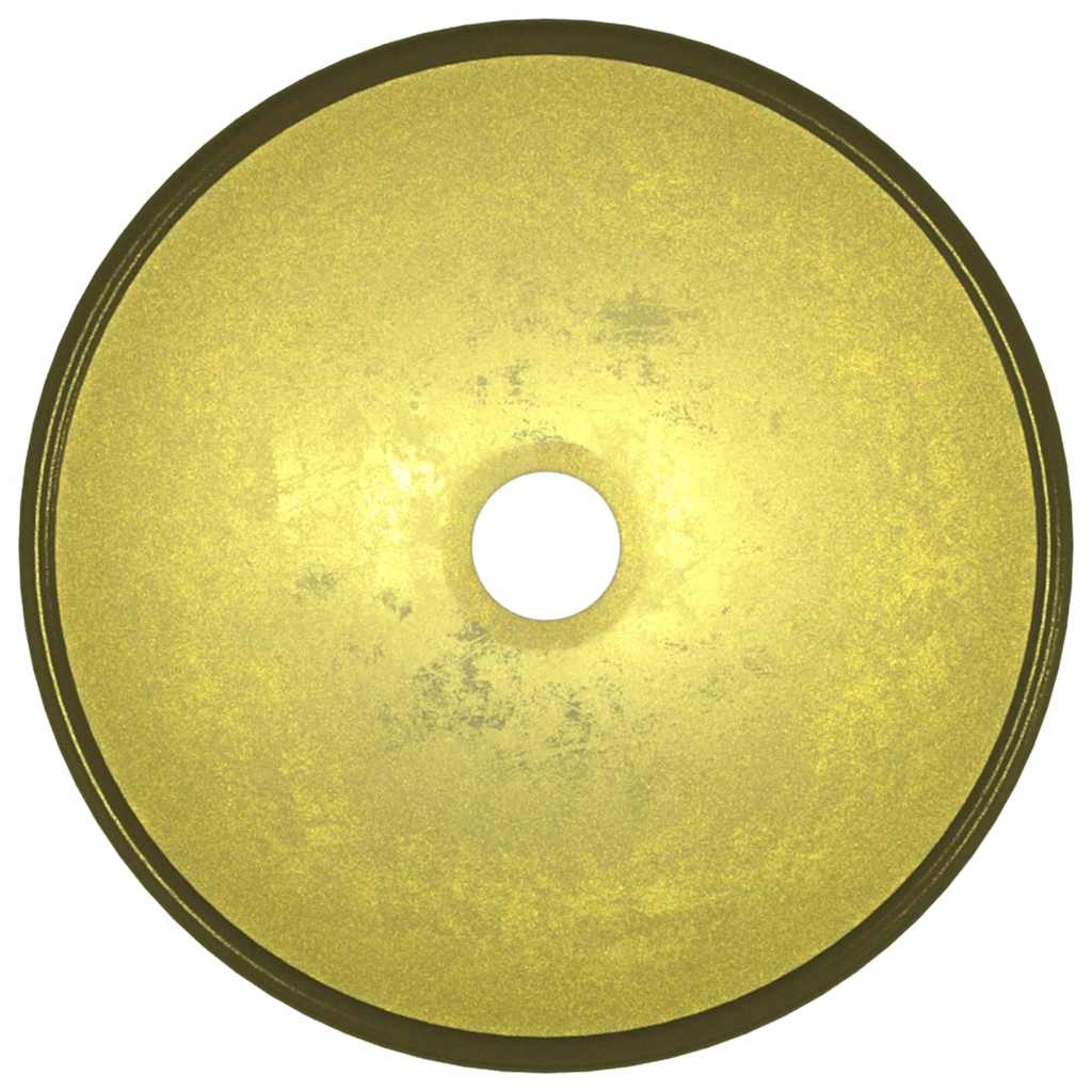 vidaXL Basin Tempered Glass 30x12 cm Gold 3