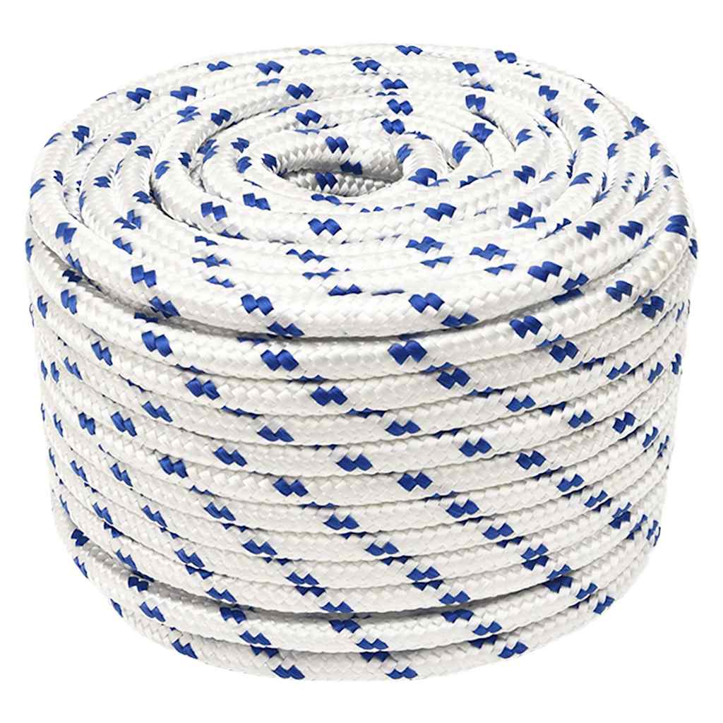 vidaXL Boat Rope White 14 mm 100 m Polypropylene 2