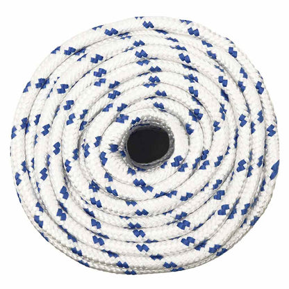 vidaXL Boat Rope White 14 mm 100 m Polypropylene 3