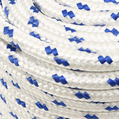 vidaXL Boat Rope White 14 mm 100 m Polypropylene 4