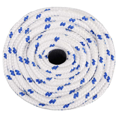 vidaXL Boat Rope White 16 mm 100 m Polypropylene 3
