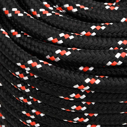vidaXL Boat Rope Black 16 mm 100 m Polypropylene 4