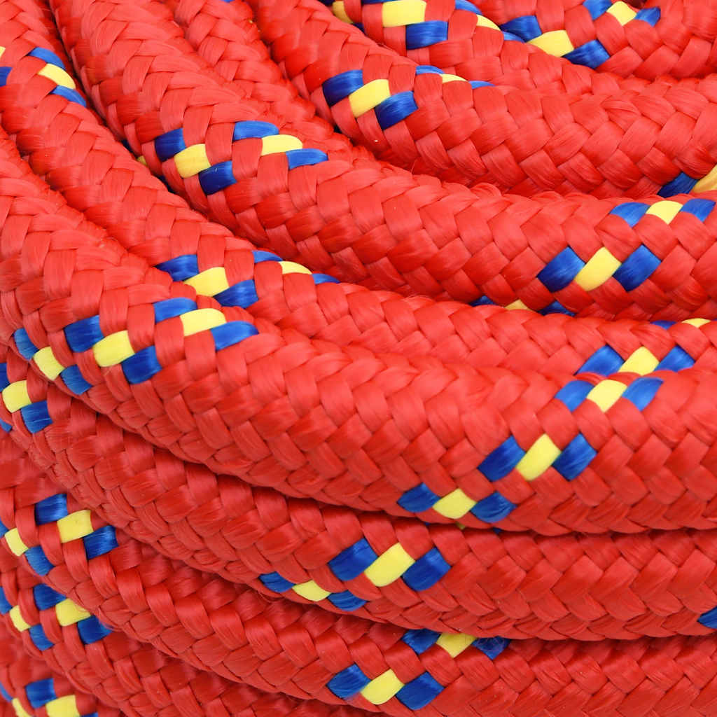 vidaXL Boat Rope Red 20 mm 50 m Polypropylene 4