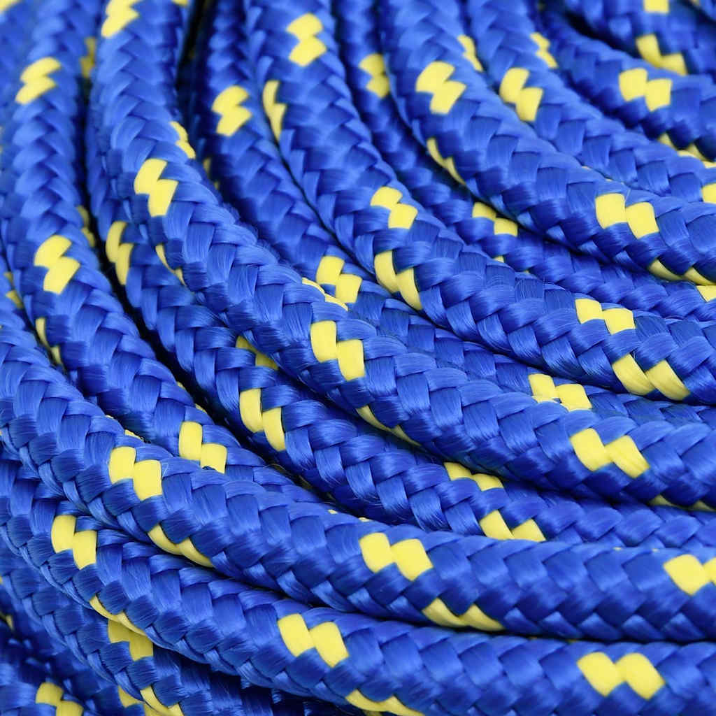 vidaXL Boat Rope Blue 8 mm 250 m Polypropylene 4