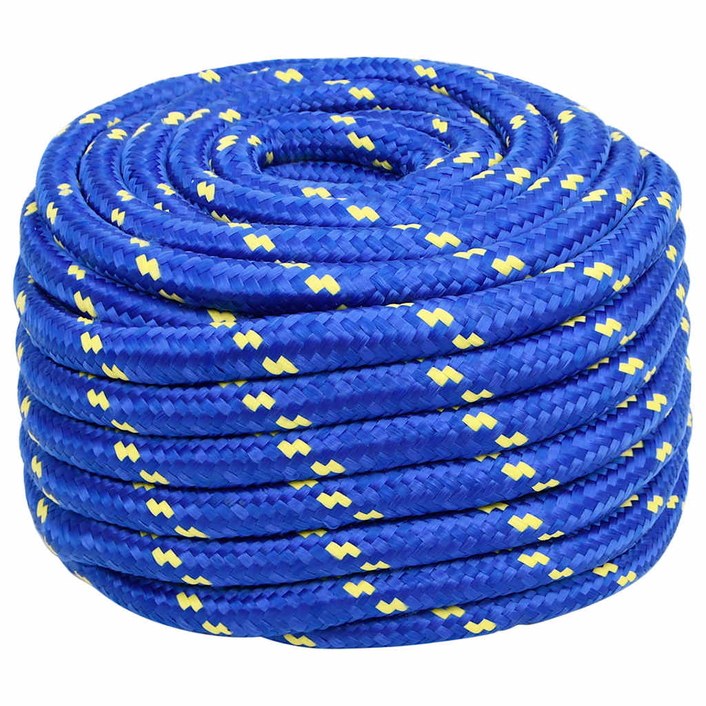 vidaXL Boat Rope Blue 20 mm 50 m Polypropylene 2