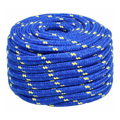 Boat Rope Polypropylene Length 50 m Blue 20 mm