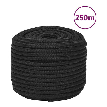Boat Rope Full Polypropylene Length Black