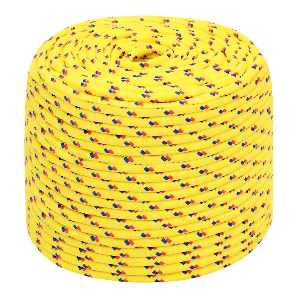 Boat Rope Yellow mm m Polypropylene