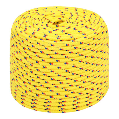Boat Rope Yellow mm m Polypropylene