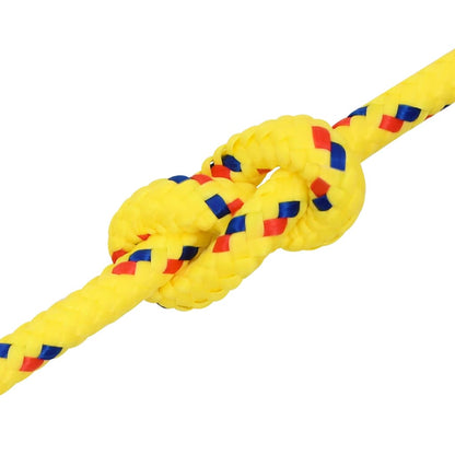 vidaXL Boat Rope Yellow 8 mm 250 m Polypropylene 5