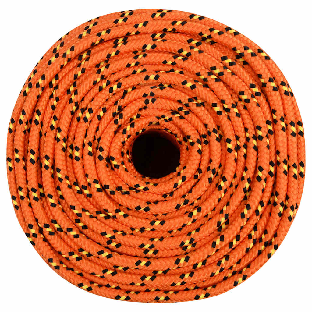 vidaXL Boat Rope Orange 8 mm 250 m Polypropylene 3