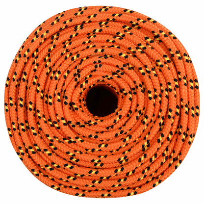vidaXL Boat Rope Orange 8 mm 250 m Polypropylene 3