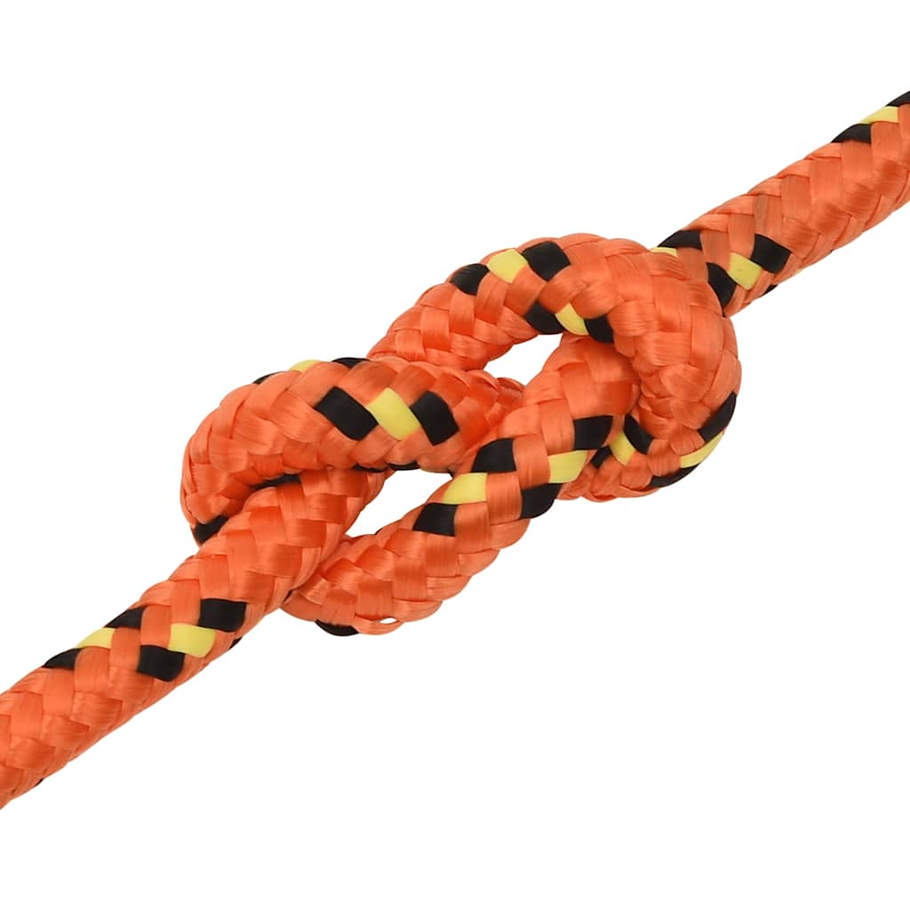 vidaXL Boat Rope Orange 12 mm 100 m Polypropylene 5