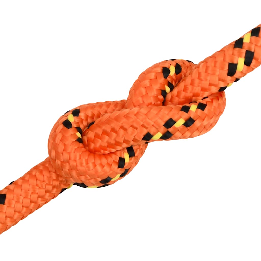 vidaXL Boat Rope Orange 18 mm 100 m Polypropylene 5