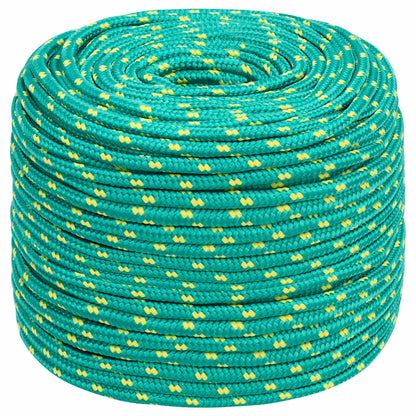 vidaXL Boat Rope Green 8 mm 250 m Polypropylene 2