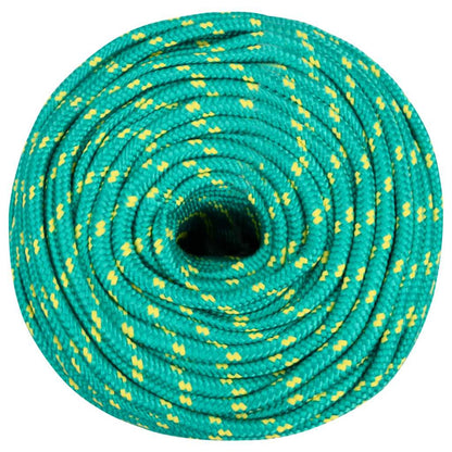 vidaXL Boat Rope Green 8 mm 250 m Polypropylene 3